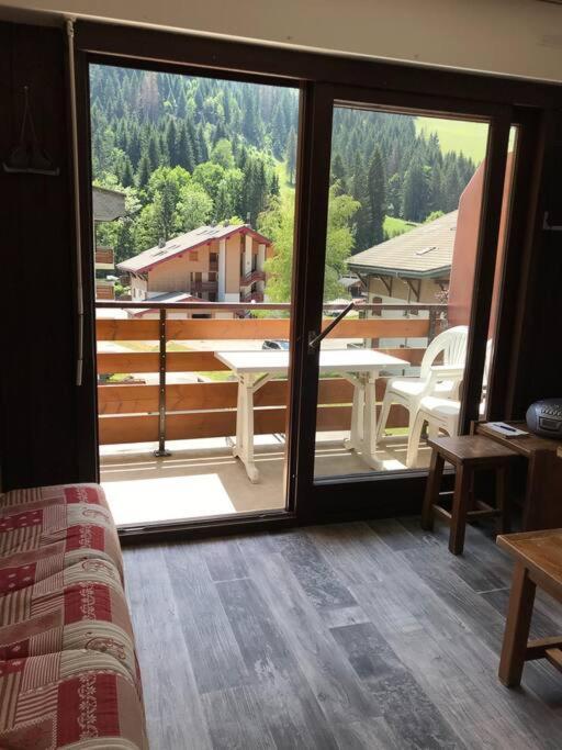 La Montagne « Un Coin D'Oxygene » Apartamento Châtel Exterior foto
