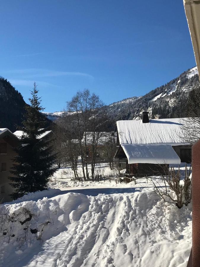 La Montagne « Un Coin D'Oxygene » Apartamento Châtel Exterior foto